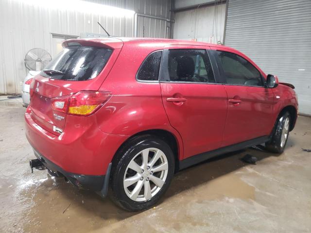 4A4AR3AU5FE007981 - 2015 MITSUBISHI OUTLANDER ES RED photo 3