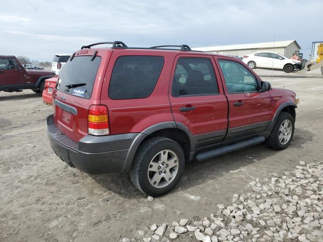 1FMYU93115KA37503 - 2005 FORD ESCAPE XLT RED photo 3