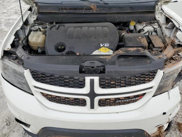 3C4PDDEG3KT794613 - 2019 DODGE JOURNEY GT WHITE photo 12