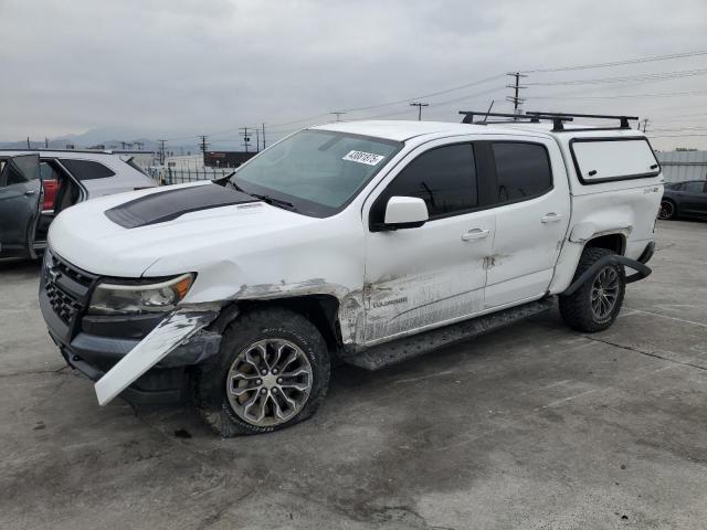 1GCPTEE1XJ1105919 - 2018 CHEVROLET COLORADO ZR2 WHITE photo 1