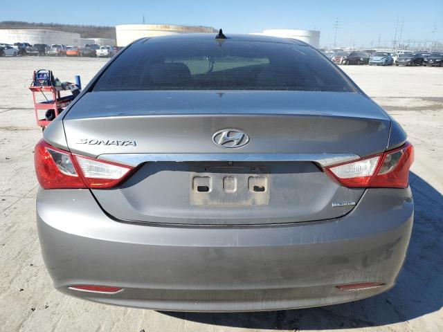 5NPEC4AC2CH397666 - 2012 HYUNDAI SONATA SE GRAY photo 6