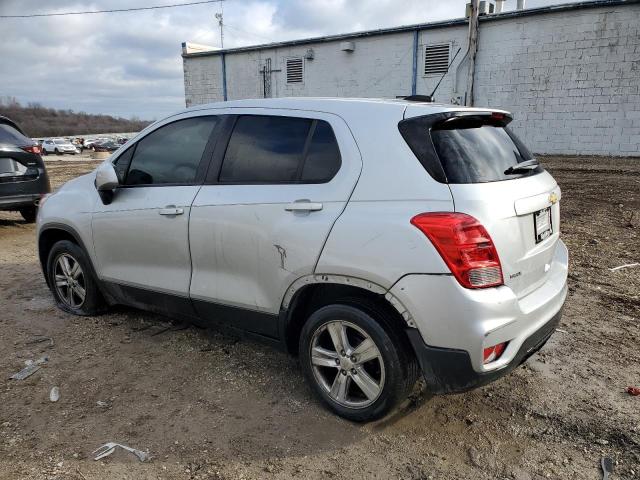 3GNCJKSBXKL379851 - 2019 CHEVROLET TRAX LS SILVER photo 2