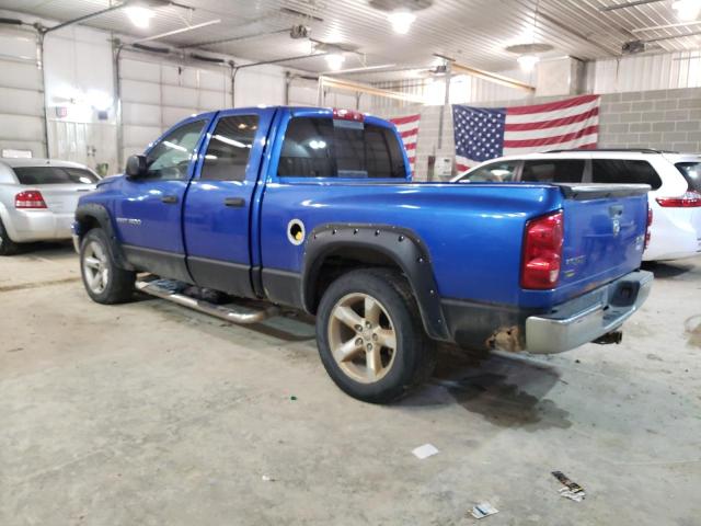 1D7HU18P77J579318 - 2007 DODGE RAM 1500 ST BLUE photo 2