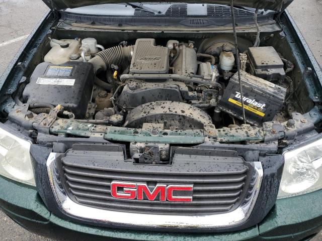 1GKDT13S332116415 - 2003 GMC ENVOY GREEN photo 12