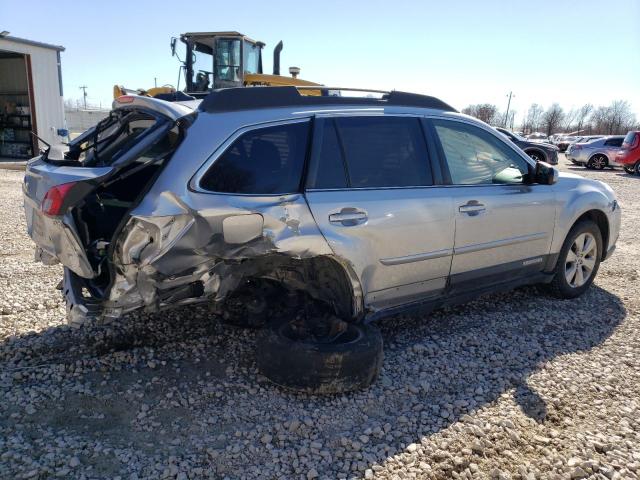 4S4BRCKC7C3277363 - 2012 SUBARU OUTBACK 2.5I LIMITED SILVER photo 3