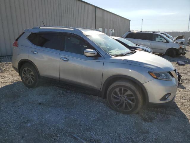 5N1AT2MVXGC757537 - 2016 NISSAN ROGUE S SILVER photo 4