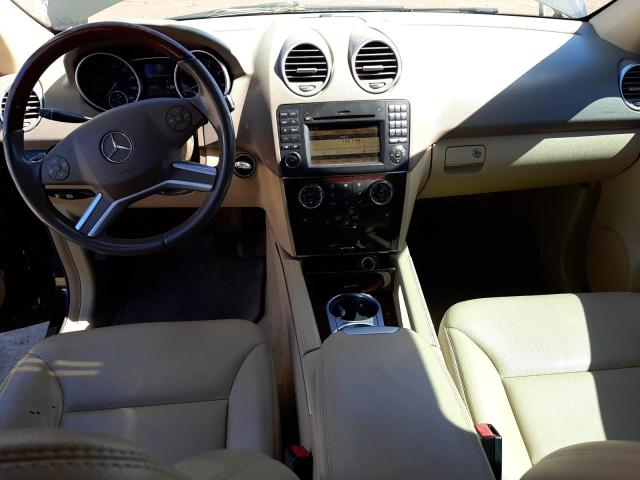 4JGBB8GB2AA581033 - 2010 MERCEDES-BENZ ML 350 4MATIC BLACK photo 8