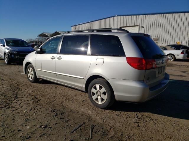 5TDZK23C37S020107 - 2007 TOYOTA SIENNA CE SILVER photo 2