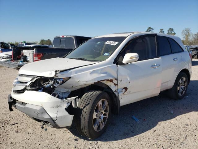 2HNYD28668H543513 - 2008 ACURA MDX TECHNOLOGY WHITE photo 1