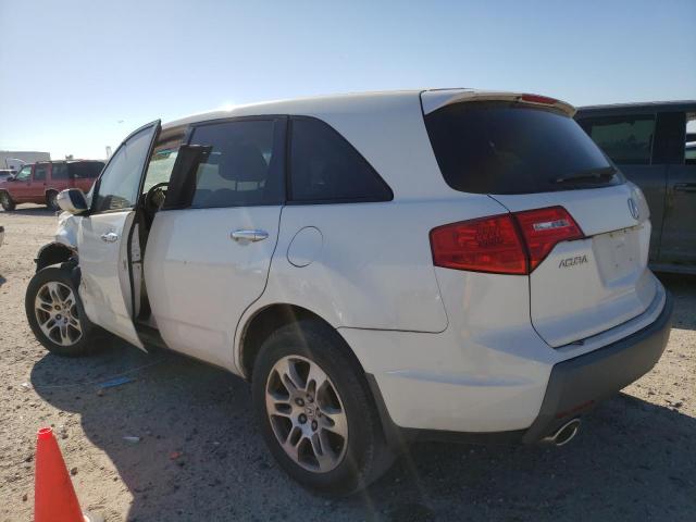 2HNYD28668H543513 - 2008 ACURA MDX TECHNOLOGY WHITE photo 2