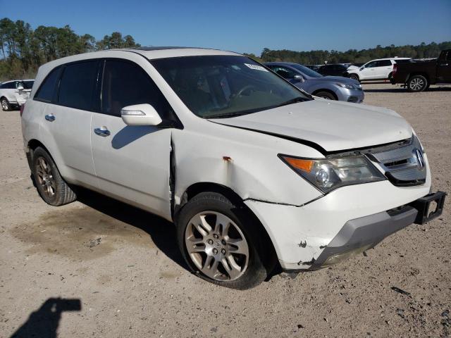 2HNYD28668H543513 - 2008 ACURA MDX TECHNOLOGY WHITE photo 4