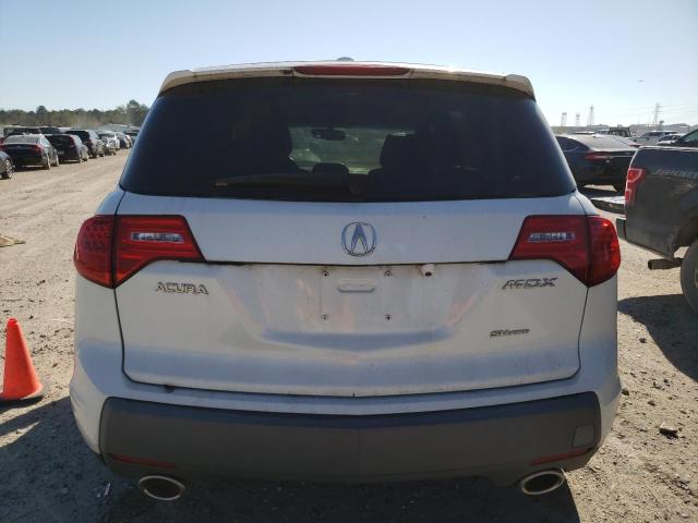 2HNYD28668H543513 - 2008 ACURA MDX TECHNOLOGY WHITE photo 6