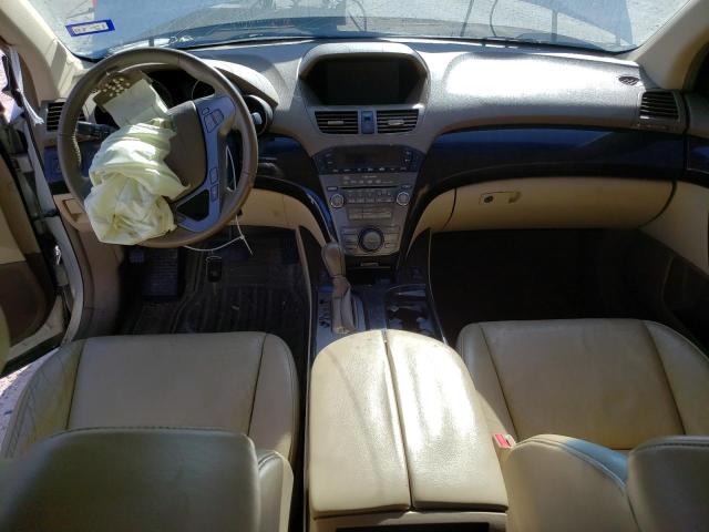 2HNYD28668H543513 - 2008 ACURA MDX TECHNOLOGY WHITE photo 8
