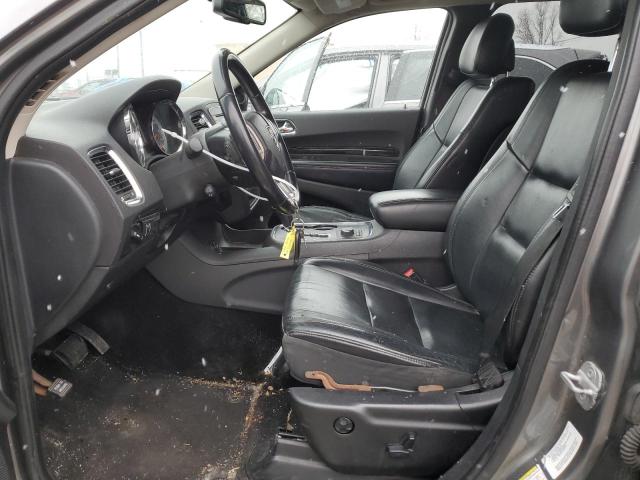 1D4SE4GT1BC639283 - 2011 DODGE DURANGO CREW GRAY photo 7