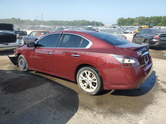 1N4AA5AP5DC816335 - 2013 NISSAN MAXIMA S BURGUNDY photo 2