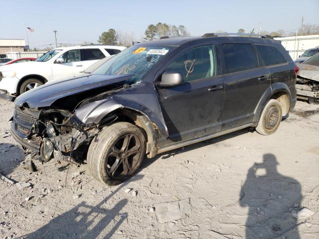 3C4PDCGB0FT659655 - 2015 DODGE JOURNEY CROSSROAD GRAY photo 1