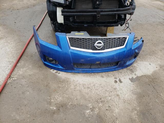 3N1CB61E58L630764 - 2008 NISSAN SENTRA SE-R SPEC V BLUE photo 12