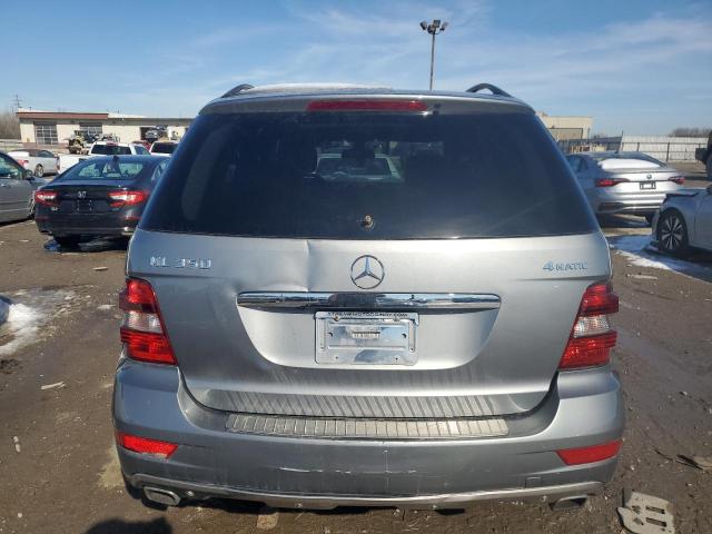 4JGBB8GB1BA701616 - 2011 MERCEDES-BENZ ML 350 4MATIC BLACK photo 6