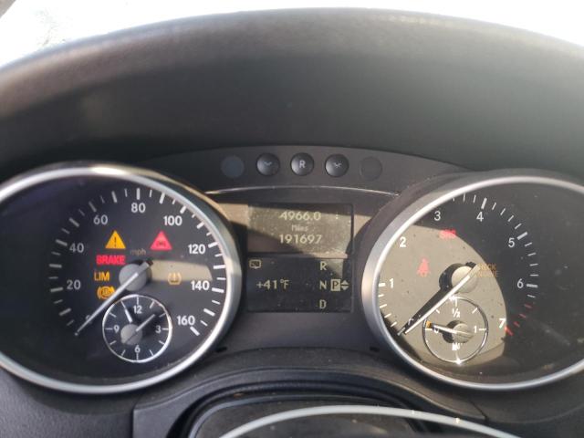 4JGBB8GB1BA701616 - 2011 MERCEDES-BENZ ML 350 4MATIC BLACK photo 9