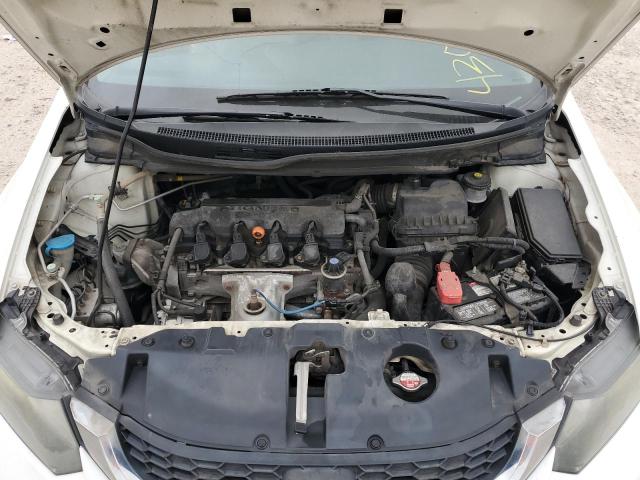 2HGFB2F64EH546722 - 2014 HONDA CIVIC HF WHITE photo 11