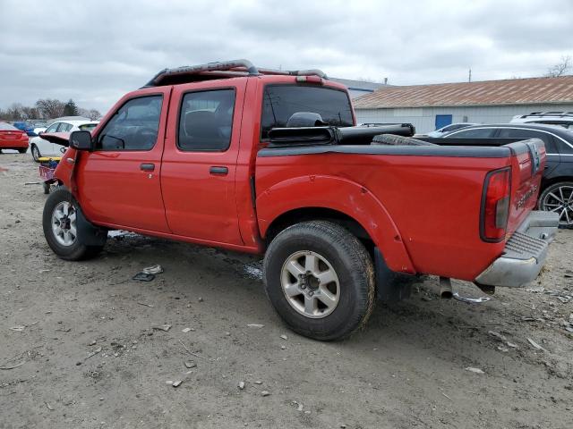 1N6MD27Y24C460503 - 2004 NISSAN FRONTIER CREW CAB SC RED photo 2