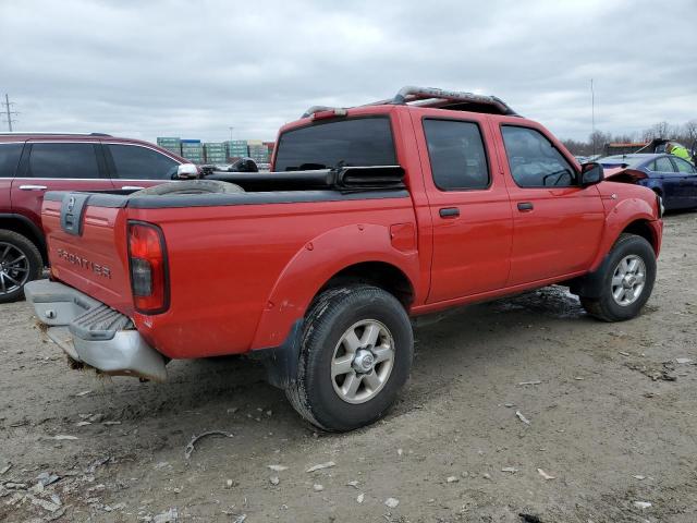 1N6MD27Y24C460503 - 2004 NISSAN FRONTIER CREW CAB SC RED photo 3