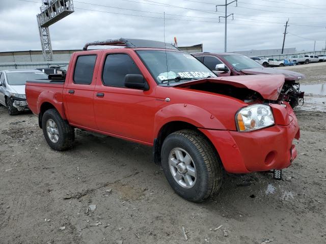 1N6MD27Y24C460503 - 2004 NISSAN FRONTIER CREW CAB SC RED photo 4