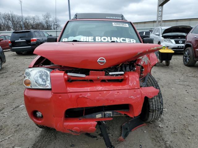 1N6MD27Y24C460503 - 2004 NISSAN FRONTIER CREW CAB SC RED photo 5