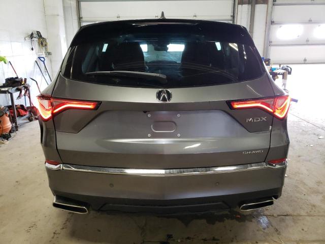 5J8YE1H89NL026141 - 2022 ACURA MDX ADVANCE GRAY photo 6