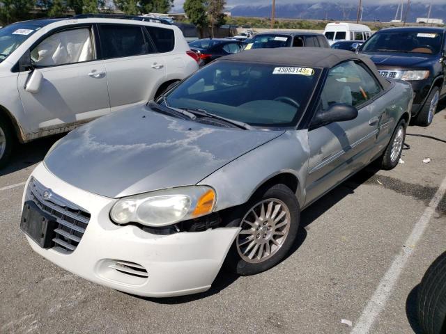 1C3EL45X94N420962 - 2004 CHRYSLER SEBRING LX SILVER photo 1