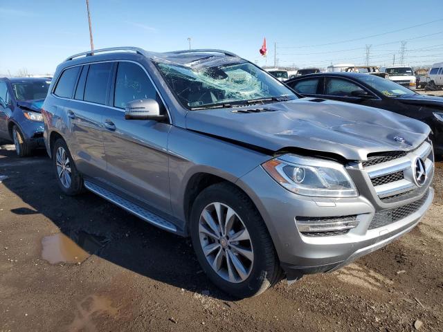 4JGDF7CE4EA366055 - 2014 MERCEDES-BENZ GL 450 4MATIC GRAY photo 4