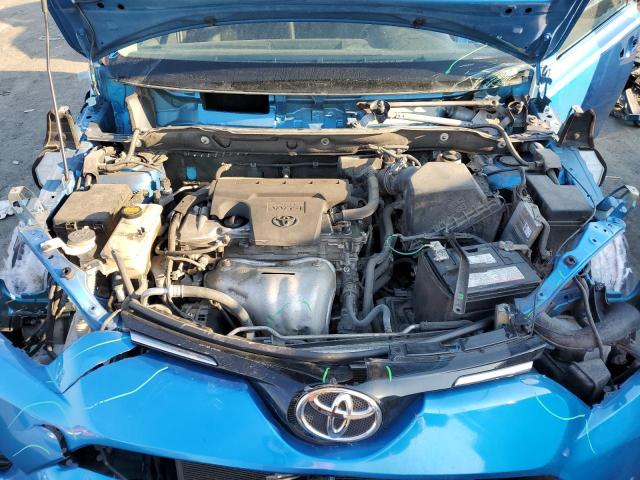 2T3BFREV5GW424375 - 2016 TOYOTA RAV4 LE BLUE photo 12