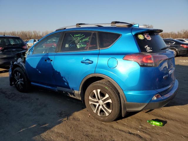 2T3BFREV5GW424375 - 2016 TOYOTA RAV4 LE BLUE photo 2