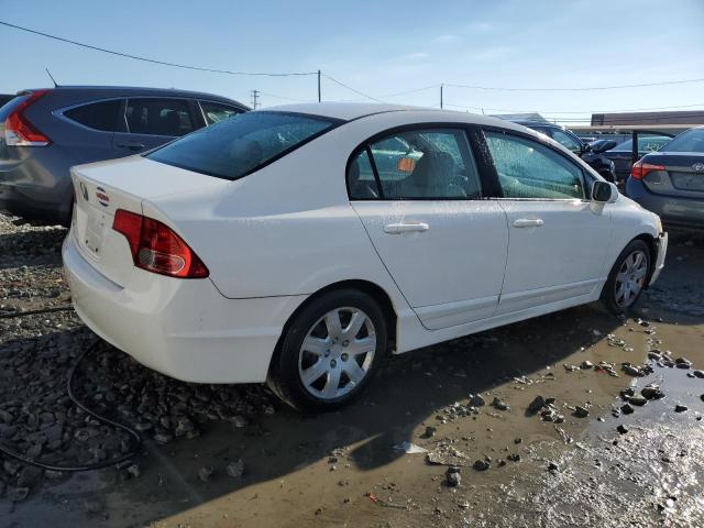 1HGFA16597L083101 - 2007 HONDA CIVIC LX WHITE photo 3