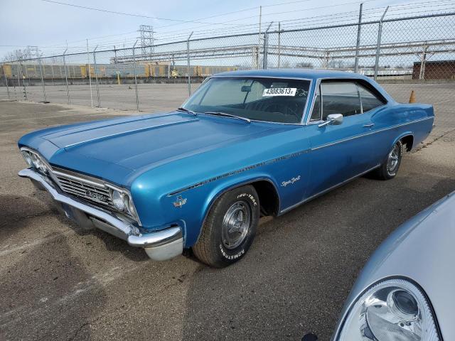 168376A109409 - 1966 CHEVROLET IMPALA  SS 蓝色 照片 1
