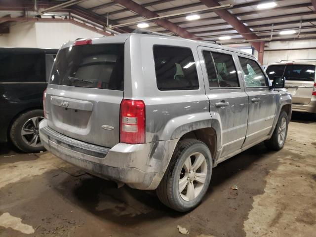 1C4NJRFB3HD175296 - 2017 JEEP PATRIOT LATITUDE SILVER photo 3