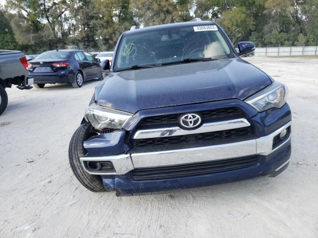 JTEZU5JR3G5135584 - 2016 TOYOTA 4RUNNER SR5 BLUE photo 5