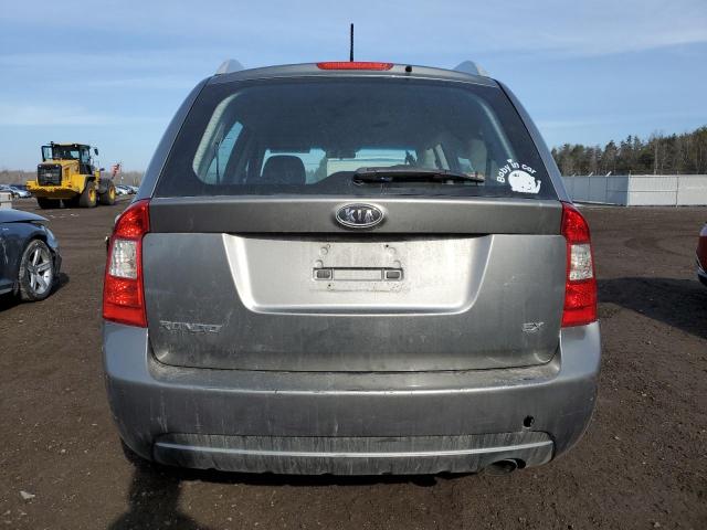 KNAHH8C82C7404518 - 2012 KIA RONDO GRAY photo 6