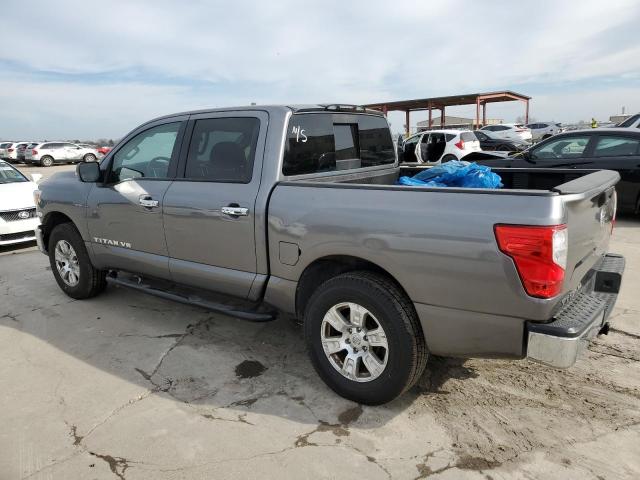 1N6AA1EJ8JN527519 - 2018 NISSAN TITAN S GRAY photo 2