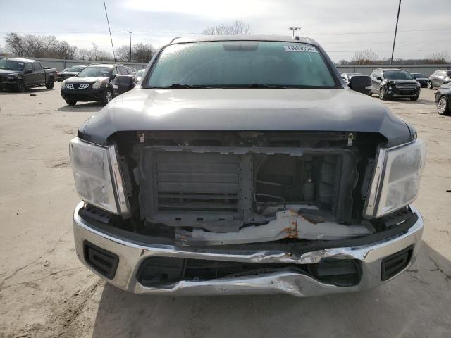 1N6AA1EJ8JN527519 - 2018 NISSAN TITAN S GRAY photo 5