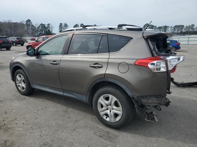 2T3ZFREV7FW181021 - 2015 TOYOTA RAV4 LE CHARCOAL photo 2