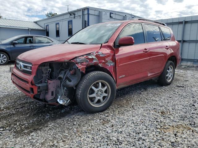 JTMBK31V676021067 - 2007 TOYOTA RAV4 LIMITED RED photo 1