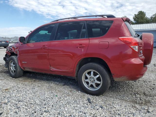 JTMBK31V676021067 - 2007 TOYOTA RAV4 LIMITED RED photo 2