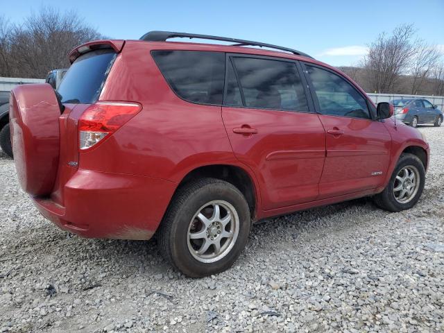 JTMBK31V676021067 - 2007 TOYOTA RAV4 LIMITED RED photo 3