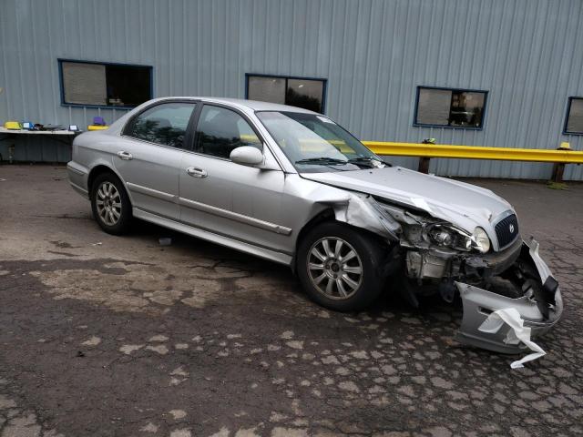 KMHWF35H05A104333 - 2005 HYUNDAI SONATA GLS SILVER photo 4