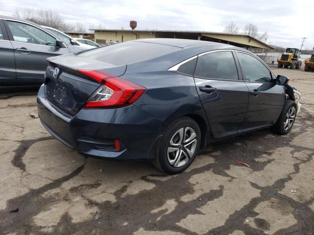 2HGFC2F58JH606869 - 2018 HONDA CIVIC LX BLUE photo 3