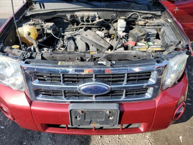 1FMCU03138KC81437 - 2008 FORD ESCAPE XLT RED photo 11