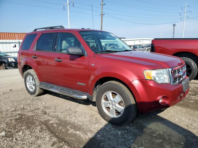 1FMCU03138KC81437 - 2008 FORD ESCAPE XLT RED photo 4