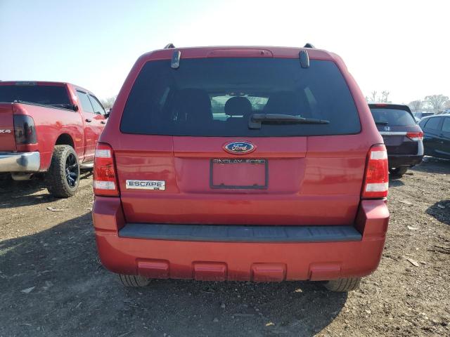 1FMCU03138KC81437 - 2008 FORD ESCAPE XLT RED photo 6