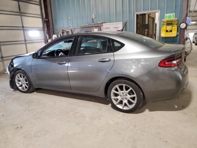 1C3CDFBA6DD302583 - 2013 DODGE DART SXT GRAY photo 2